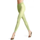 Falke Pure Matt eenkleurig materiaal ondoorzichtig 50 DEN legging dames groen - maat S-M