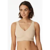 Schiesser BH ' Lasercut Invisible Soft ' sand