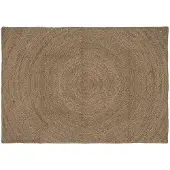 vidaXL Vloerkleden Grijs 120 x 170 cm Jute