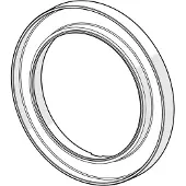 Hansa Bluebox rosetverlenging 15 mm rond 17cm 59914191