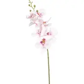 Emerald - Kunstbloem Phalaenopsis roze 84cm - Kunstplant voor binnen