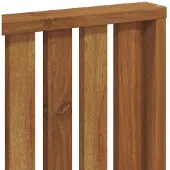 vidaXL Buiten bank set 7 st Naturel Polyester