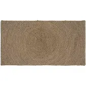 vidaXL Vloerkleden Grijs 100 x 200 cm Jute