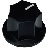 Boston KB-140-L Knop voor Jocker Bas – Zwart, Groot