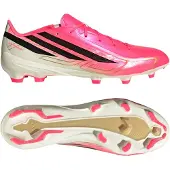 Adidas Voetbalschoen 'F50 Hyperfast League' crème / donkerroze / zwart