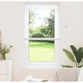 vidaXL Venetiaanse jaloezie Wit 175 x 75 cm 25 mm Aluminium