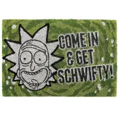 Rick And Morty Deurmat - Get Schwifty - voor Geen - meerkleurig - Maat Standard