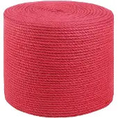 vidaXL Jute Touw 6 mm Rood 100% Tossa jute