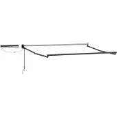 vidaXL Elektrisch zonnescherm frame, antraciet, 3,5 x 2,5 m, aluminium