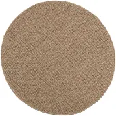 vidaXL Binnen- en buitenkleed AGIRA Naturel Ø 160 CM Polyester