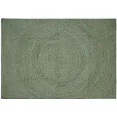 vidaXL Vloerkleden Olijfgroen 160 x 230 cm Jute