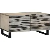 vidaXL Salontafel, wit, 80 x 50 x 40 cm, houtvezel