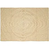 vidaXL Gebied Tapijt Wit 240 x 340 cm Jute