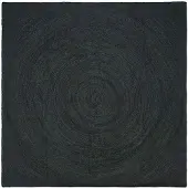 vidaXL Vloerkleden Donkergrijs 300 x 300 cm Jute