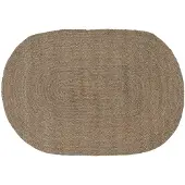 vidaXL - Vloerkleden - Grijs - 122 - x - 183 - cm - Jute