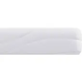 vidaXL Matras, middenhard, 200 x 200 cm, wit