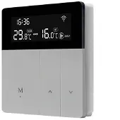 Avatto Slimme waterverwarmingstermostaat WT50 3A Wi-Fi Tuya, Thermostaat, Grijs