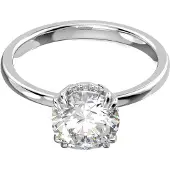Swarovski Ring 'Stilla' zilver / wit