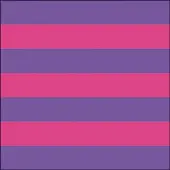 Ambiente - Lunch servetten - Block stripe pink/purple