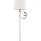 QUOIZEL LED Wandlamp Barbour | 1X E14 Max 40W | Polished Nickel