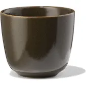 HEMA Koffiekopje 185ml Puur Aardewerk Donkerbruin (donkerbruin)