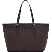 Mango Shopper 'SAND' donkerbruin