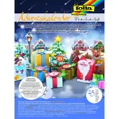 Folia 9398 Adventskalender, knutselset winterlandschap