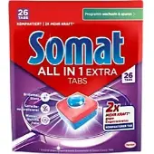 Somat vaatwastabletten All-in-1 Extra, 26 stuks