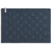Knit Factory Placemat Uni - Granit - 50x30 cm