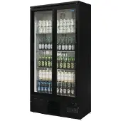 Polar bardisplay met dubbele schuifdeuren (180 tot 200 cm)