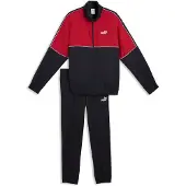 Puma Trainingspak navy / bloedrood / wit