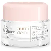 Louis Widmer nutriderm Pigmacare Nachtcrème Zonder Parfum 50 ml Nachtcrème