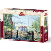 Art puzzle Puzzel: Zomerregen in Parijs, 2000 stukjes