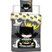 DC Comics Dekbedovertrek Batmobile 140 x 200 cm - katoen -65 x 65 cm