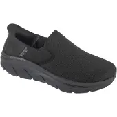 SKECHERS Slip-ons 'Slip-ins: D'Lux Walker 2.0 - Reeler' zwart
