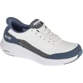 SKECHERS Sneakers laag navy / antraciet / wit