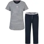 Louise Pyjama 'Capri' donkerblauw