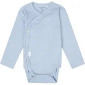 Noppies baby romper Narellan lichtblauw Jongens/Meisjes Stretchkatoen Ronde hals - maat 68