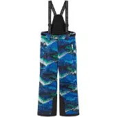 Reima Outdoor broek ' Wingon ' nachtblauw / groen / wit