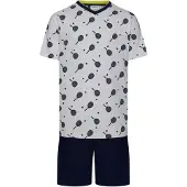 Pastunette Pyjama kort 'Shortama' lichtgrijs