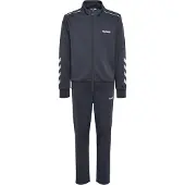 Hummel Trainingspak donkergroen / wit