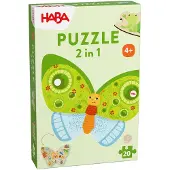 Haba Puzzel 2-in-1, Vlinder