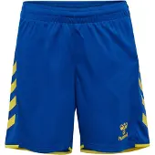 Hummel Sportbroek blauw / geel
