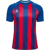 Hummel Functioneel shirt 'Match' blauw / bloedrood / wit