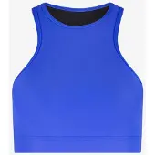 WALLIEN Bikinitop 'Racerfront Tie' kobaltblauw