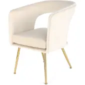 Kayoom Stuhl Jolene 125 Creme