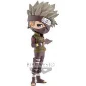 Banpresto Hatake Kakashi Naruto Shippuden Q Posket Figuur, 15 cm, Gouden, Eén maat
