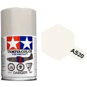 Tamiya Vliegtuigspray AS-20 Insignia Wit Acryl TAM86520 Lakprimers en -verven