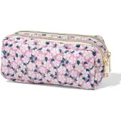 HEMA Etui dubbele rits 22x6x10cm bloem (multi)