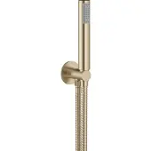 Crosswater MPRO Handdoucheset - 1 stand - geborsteld messing (goud) PRO963F